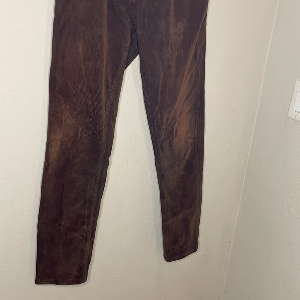 Tom Ford 12 Waves Cord Slim Fit Brown Corduroy Jeans Pants Bottoms Men Size 34 View 5
